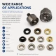 Eyelet Setting Die for 10 mm Inner Diameter Stainless Steel Eyelets, suitable for tarpaulin, tent, and banner applications