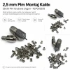 2,5 mm Pim Montaj Kalıbı 25x35 Pim İçin KLP002535