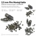 2,5 mm Pim Montaj Kalıbı 25x35 Pim İçin KLP002535