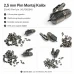 2.5 mm / 0.10 in Pin Setting Die for 25x45 Pins KLP002545