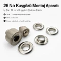 Eyelet Setting Die for 12 mm / 0.47 in Inner Diameter Eyelets KLP0026