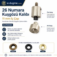 Eyelet Die Self-Drilling 12 mm - 15/32" Eyelet Setting Die KLP0026D