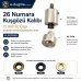 26 Numara Kuşgözü Kalıbı 11 mm İç Çap Kendinden Delmeli Kuşgözü Çakma Kalıbı KLP0026D