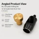 Eyelet Drilling Die 12 mm / 0.47 in KLP0026DEL for grommet installation on textiles, leather, and paper
