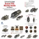 Pin Setting Die for 3.6 mm / 0.14 in Suzan Pins, made of durable PP material, ideal for precise fastening applications.