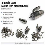 4 mm İç Çaplı Suzan Pim Montaj Kalıbı KLP0026Pim