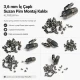 Pin Setting Die for 3.6 mm / 0.14 in Suzan Pins, made of durable PP material, ideal for precise fastening applications.