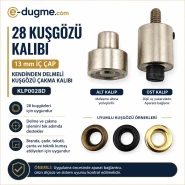 Eyelet Setting Die for 13 mm / 0.51 in Inner Diameter Self-Punching Eyelet Die KLP0028D