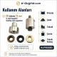 28 Numara Kuşgözü Kalıbı 13 mm İç Çap Kendinden Delmeli Kuşgözü Çakma Kalıbı KLP0028D, kumaşlar için pratik kuşgözü montaj
