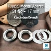 31 Kuşgözü Kalıbı Kendinden Delmeli 17 mm Kuşgözü Çakma Kalıbı KLP0031D