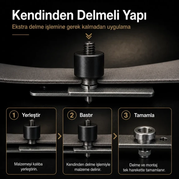 Eyelet Die Self-Drilling, 17 mm - 11/16" Eyelet Setting Die KLP0031D