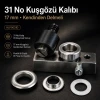 31 Numara Kuşgözü Kalıbı Kendinden Delmeli 17 mm Kuşgözü Çakma Kalıbı KLP0031D