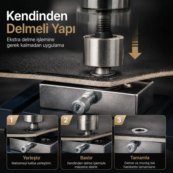 Eyelet Die Self-Drilling, 17 mm - 11/16" Eyelet Setting Die KLP0031D