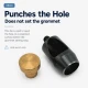21 mm / 0.83 in Grommet Punching Die for Flat Brass Eyelets, suitable for clean hole preparation in various materials