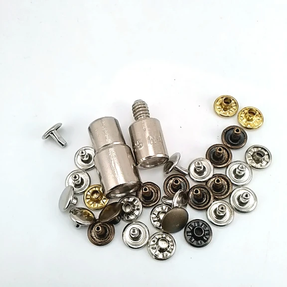 0,35" Rivet Double Cap Rivet Mounting Bracket 9 mm Diameter KLP00335CFT