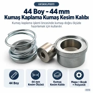 44 Boy 28 mm Kumaş Kaplama Düğme Aparatı KLP0044KPL