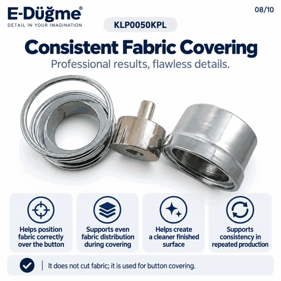 50L 36 mm 1.42 in fabric button covering die
