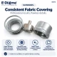 50L 36 mm 1.42 in fabric button covering die