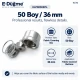 50L 36 mm 1.42 in fabric button covering die