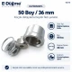 50L 36 mm 1.42 in fabric button covering die