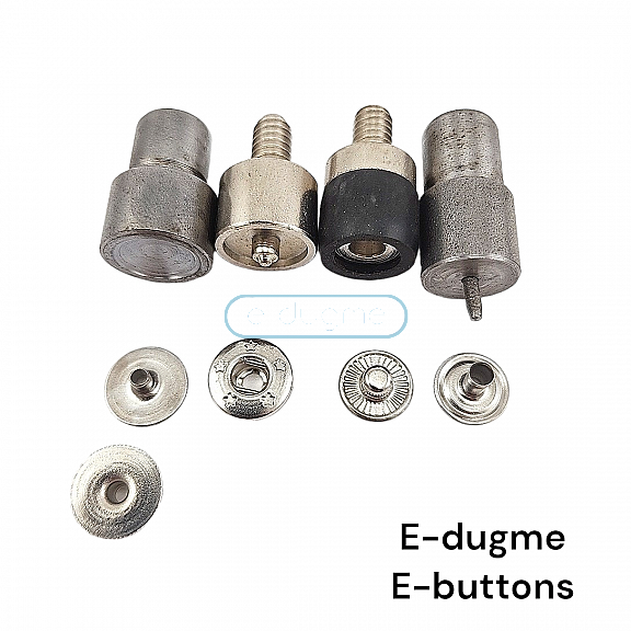 Hiden Snap Fasteners 12 mm 54 System Mold - Snap Fastening Die KLP0054C18