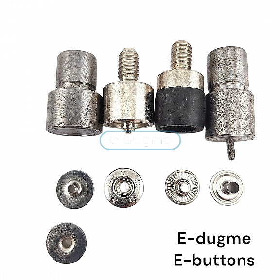 Hiden Snap Fasteners 12 mm 54 System Mold - Snap Fastening Die KLP0054C18