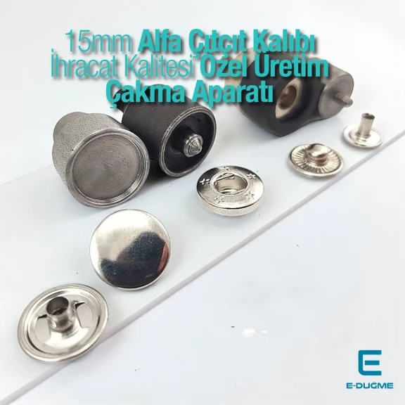 Alfa Çıtçıt Düğme Uygulama Aparatı - Çakma Kalıbı KLP0055