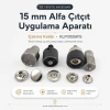 15 mm Alfa Çıtçıt Düğme Uygulama Aparatı – Çakma Kalıbı KLP0055K15