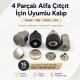 15 mm Alfa Snap Button Application Tool - Fastening Mold KLP0055K15