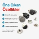 17 mm Alfa Çıtçıt Düğme Uygulama Aparatı - Çakma Kalıbı Metal Kapaklı Çıtçıtlar İçin KLP0055K17