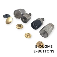 12,5 mm Çıtçıt Düğme 54 Sistem Uygulama Aparatı - Çakma Kalıbı KLP0056