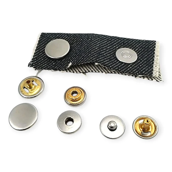 Çakma Kalıbı İtalyan Stil Çıtçıt Düğme Uygulama Kalıbı Deluxe 600 Serisi KLP00600DLX