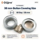 60L 38 mm 1.50 in fabric button covering die