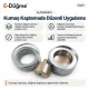60L 38 mm 1.50 in fabric button covering die