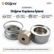 60L 38 mm 1.50 in fabric button covering die