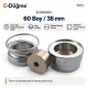 60L 38 mm 1.50 in fabric button covering die