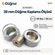 60L 38 mm 1.50 in fabric button covering die