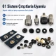 61 Sistem Çıtçıt Düğme Uygulama Aparatı - Çakma Kalıbı KLP0061