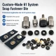 61 Sistem Çıtçıt Düğme Uygulama Aparatı - Çakma Kalıbı KLP0061