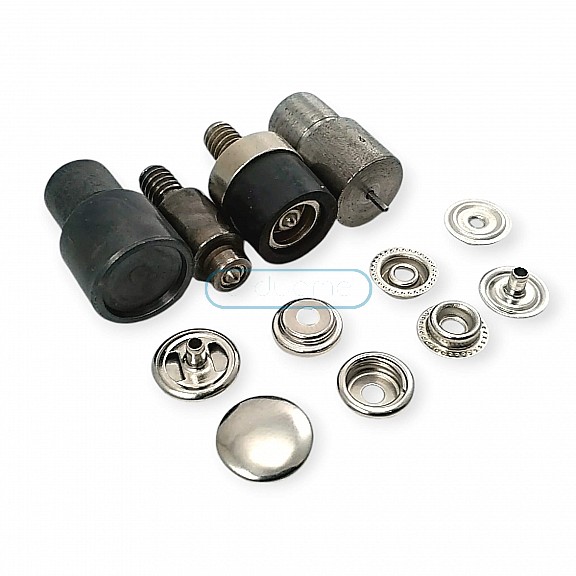 61 Mini Çıtçıt Düğme Montaj Aparatı - Çakma Kalıbı KLP0061MINI
