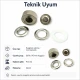 66 No Kuşgözü Kalıbı - 40 mm Kuşgözü Çakma Aparatı, montaj için ideal, kaliteli malzemeden üretilmiştir.
