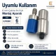 6 mm çakma inci montaj aparatı, demir malzemeden üretilmiş, endüstriyel kullanım için ideal