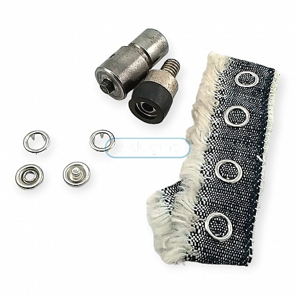 Tırnaklı Çıtçıt Kalıbı - Delikli Klikıt 8 mm Çakma Aparatı KLP0082