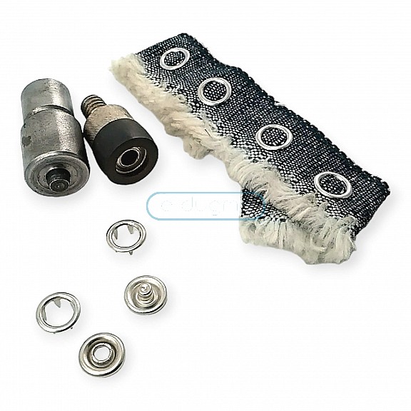 Tırnaklı Çıtçıt Kalıbı - Delikli Klikıt 8 mm Çakma Aparatı KLP0082