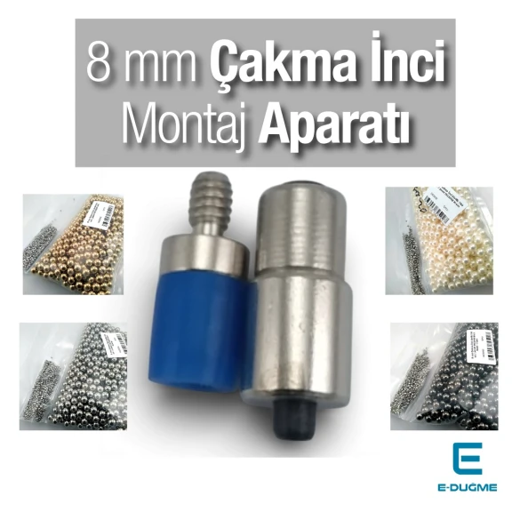 İnci Montaj Aparatı 8 mm Çakma İnci Çakma Kalıbı KLP008INC