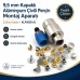9.5 mm (0.37") Aluminum Nail Rivet Setting Die – Installation Tool KLP0095-AL