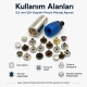 9,5 mm Çift Kapaklı Perçin Montaj Aparatı KLP0095CFT, montaj için ideal çözüm