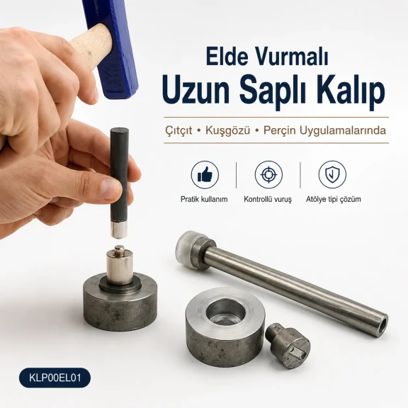 Hand Percussion Mold Snap Fastener Eyelet Rivet Fastening Mold KLP00EL01