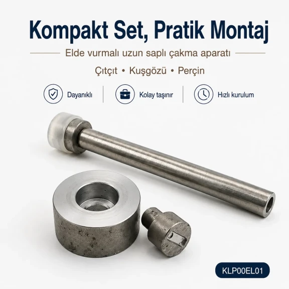 Hand Percussion Mold Snap Fastener Eyelet Rivet Fastening Mold KLP00EL01