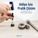 Elde Vurmalı Kalıp Çıtçıt Kuşgözü Perçin Çakma Kalıbı KLP00EL01, tekstil aksesuarları için manuel montaj aparatı